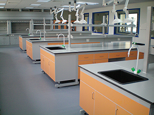 環保行業實驗室家具工程案例